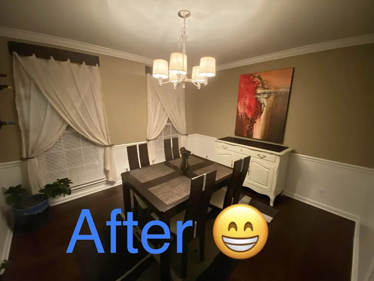 Professional dining room restoration after water damage in Four Corners